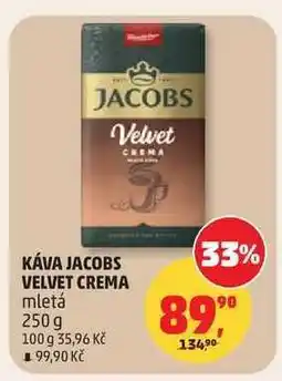 Penny Market Káva Jacobs Velvet Crema nabídka
