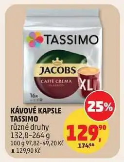 Penny Market Kávové kapsle Tassimo nabídka
