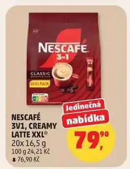 Penny Market NESCAFÉ 3v1, CREAMY LATTE XXL nabídka