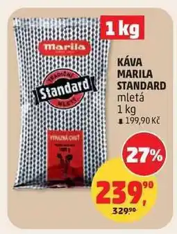 Penny Market KÁVA MARILA STANDARD mletá 1 kg nabídka