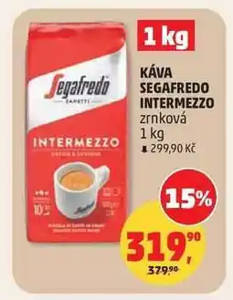 Penny Market KÁVA SEGAFREDO INTERMEZZO nabídka