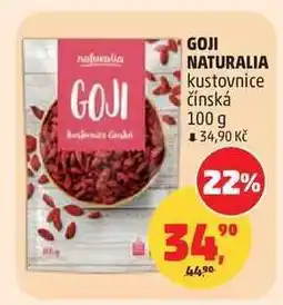 Penny Market GOJI NATURALIA kustovnice čínská nabídka