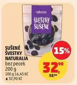 Penny Market SUŠENÉ ŠVESTKY NATURALIA nabídka