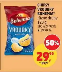 Penny Market CHIPSY VROUBKY BOHEMIA nabídka