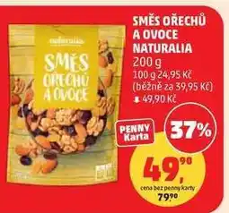 Penny Market SMĚS OŘECHŮ A OVOCE NATURALIA nabídka