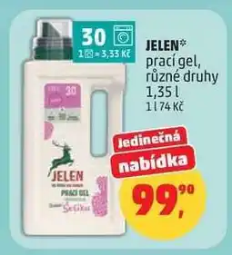 Penny Market Jelen prací gel nabídka