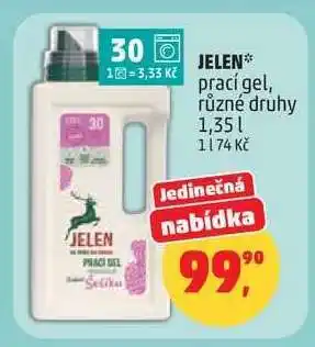 Penny Market Jelen prací gel nabídka