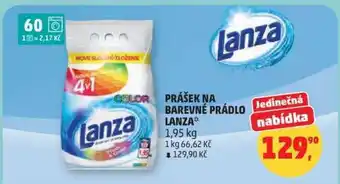 Penny Market Prášek na barevné prádlo Lanza nabídka