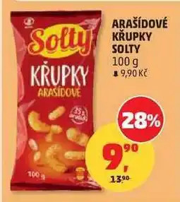 Penny Market ARAŠÍDOVÉ KŘUPKY SOLTY nabídka