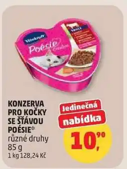 Penny Market Konzerva pro kočky se šťávou Poésie nabídka