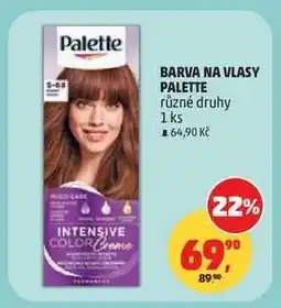 Penny Market BARVA NA VLASY PALETTE nabídka