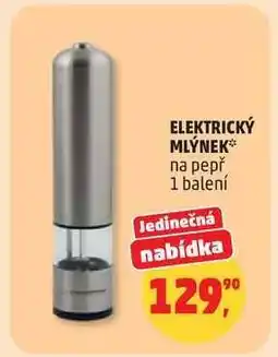 Penny Market Elektrický mlýnek na pepř nabídka