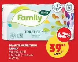 Penny Market Toaletní papír Tento Family nabídka