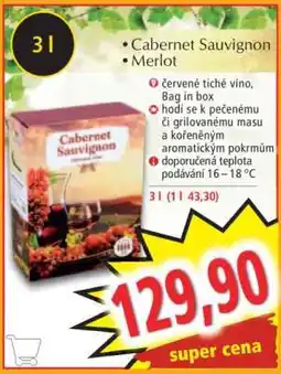 Norma Cabernet Sauvignon Merlot nabídka