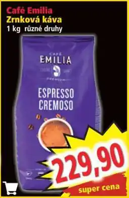 Norma Café Emilia nabídka