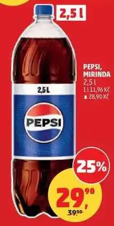 Penny Market Pepsi, Mirinda nabídka