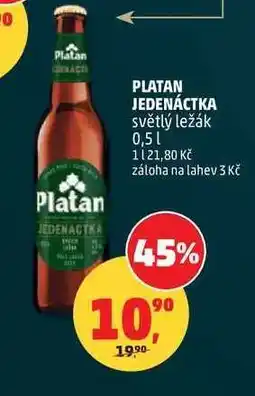 Penny Market PLATAN JEDENÁCTKA nabídka