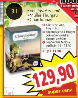 Norma Chardonnay nabídka