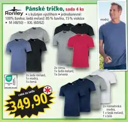 Norma Pánské tričko, sada 4 ks nabídka