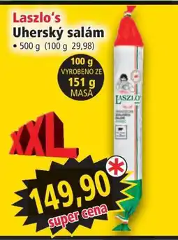 Norma Laszlo's Uherský salám nabídka