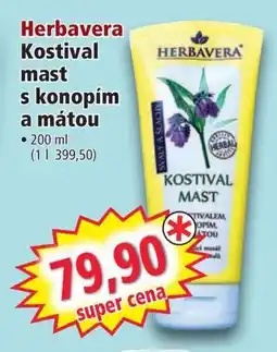 Norma Herbavera Kostival mast s konopím a mátou nabídka