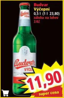 Norma Budvar výčepní nabídka