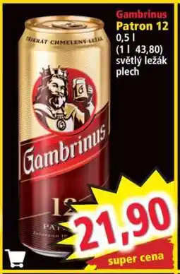 Norma Gambrinus Patron 12 nabídka
