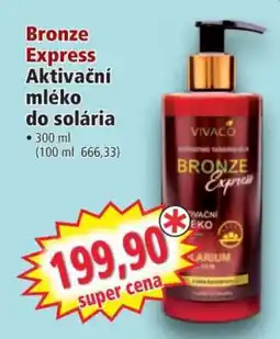 Norma Bronze Express Aktivační mléko do solária nabídka