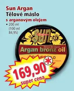 Norma Sun Argan Tělové máslo nabídka