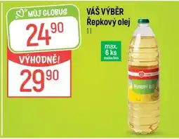 Globus VÁŠ VÝBĚR Řepkový olej 1l nabídka