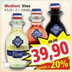 Norma Medinet Vína nabídka