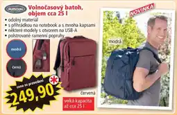 Norma Volnočasový batoh, objem cca 25 l nabídka