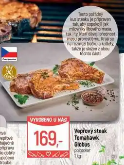 Globus Vepřový steak Tomahawk nabídka