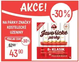 Globus Javořické párky nabídka