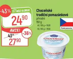 Globus Choceňské tradiční pomazánkové přírodní 150 g nabídka