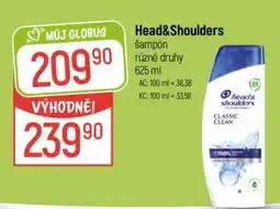 Globus HEAD& SHOULDERS Šampon nabídka
