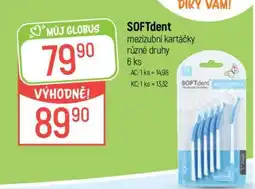 Globus SOFTdent mezizubní kartáčky různé druhy nabídka
