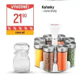 Globus KOŘENKY nabídka