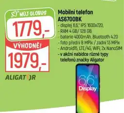 Globus Mobilní telefon AS6700BK nabídka