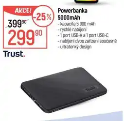 Globus Powerbanka 5000mAh nabídka