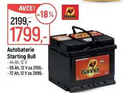 Globus Autobaterie Starting Bull nabídka