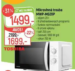 Globus Mikrovlnná trouba MWP-MG20P nabídka