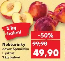 Kaufland Nektarinky nabídka