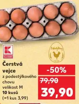 Kaufland Čerstvá vejce nabídka
