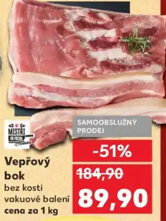 Kaufland Vepřový bok nabídka