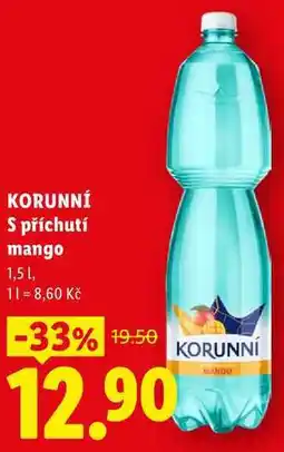 Lidl KORUNNÍ S příchutí mango, 1,5 1 nabídka