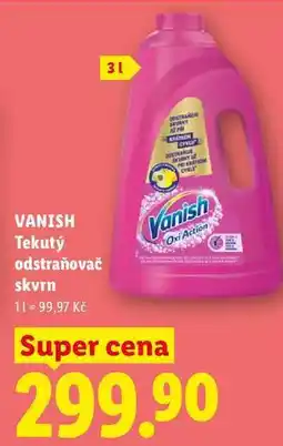 Lidl VANISH Tekutý odstraňovač skvrn, 11 nabídka