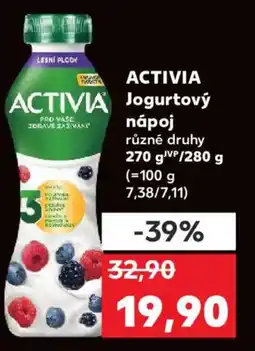 Kaufland ACTIVIA Jogurtový nápoj nabídka