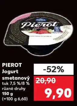 Kaufland OLMA Pierot Jogurt smetanový nabídka