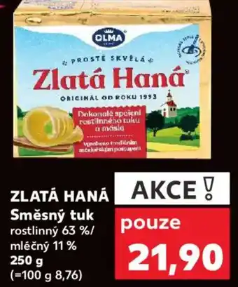 Kaufland OLMA Zlatá Haná Směsný tuk nabídka